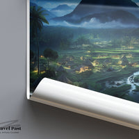 Baliem Valley Poster - Indonesia Wall Art