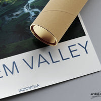 Baliem Valley Poster - Indonesia Wall Art