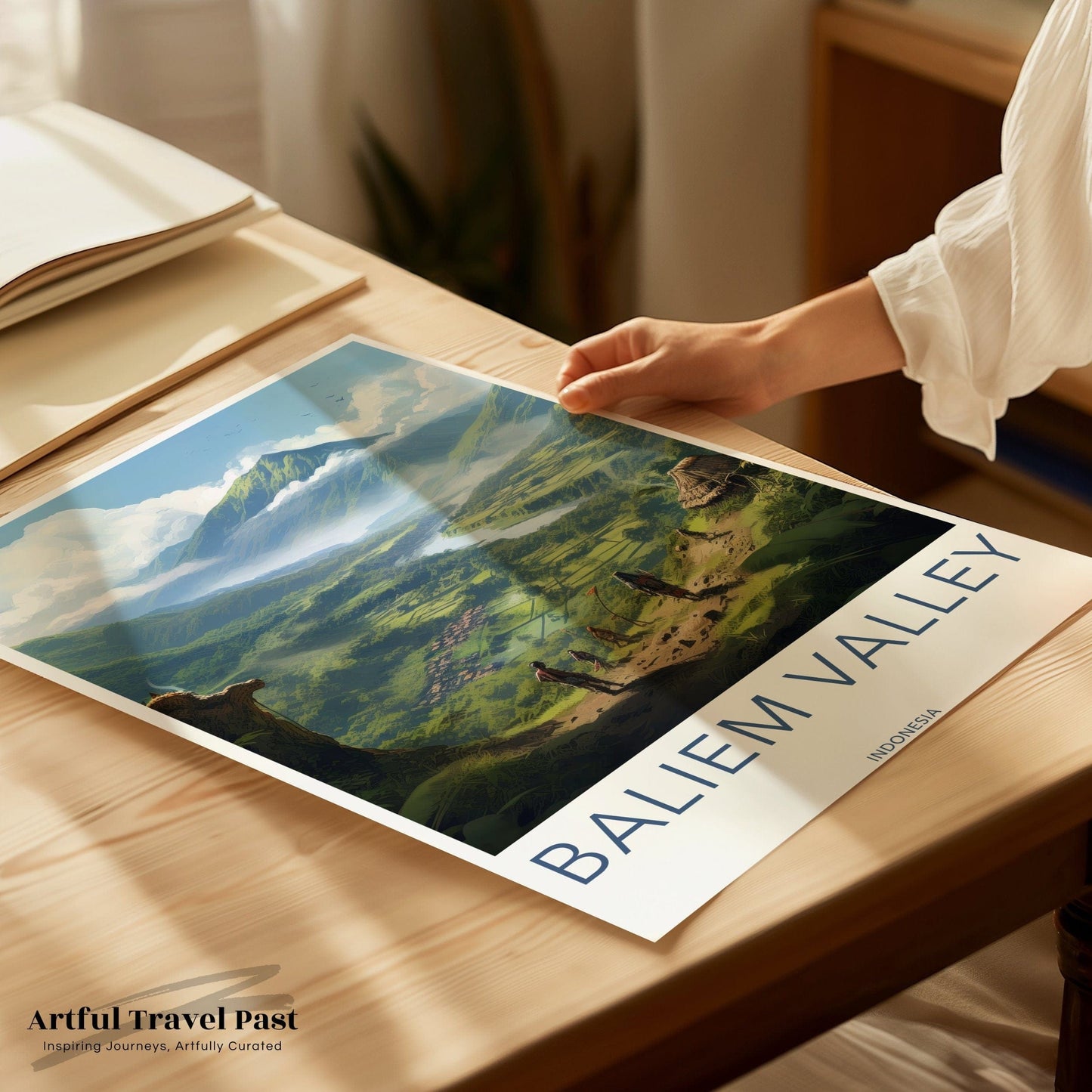 Baliem Valley Poster - Indonesia Wall Art