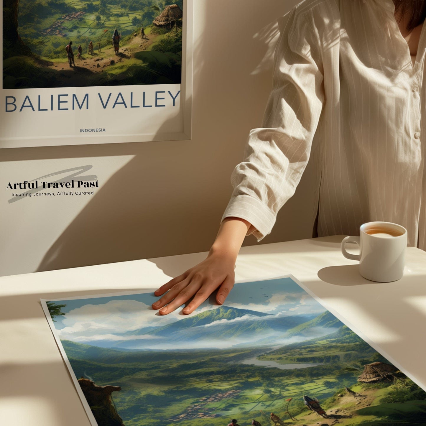 Baliem Valley Poster - Indonesia Wall Art