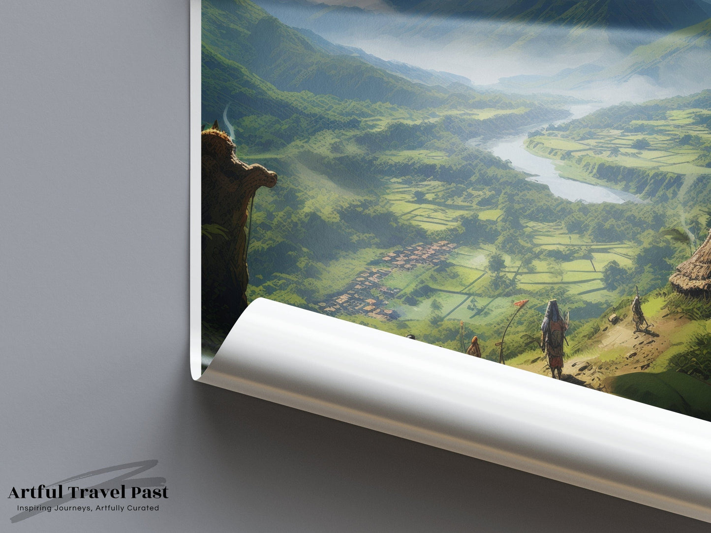 Baliem Valley Poster - Indonesia Wall Art