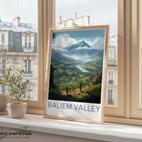 Baliem Valley Poster - Indonesia Wall Art