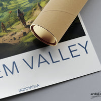 Baliem Valley Poster - Indonesia Wall Art