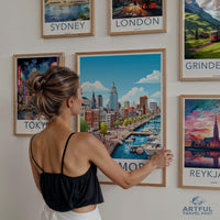 Baltimore Poster - Maryland Wall Art