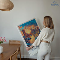 Baltimore Poster - Maryland Wall Art