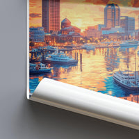 Baltimore Poster - Maryland Wall Art