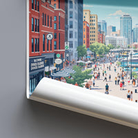 Baltimore Poster | Maryland Wall Art | America Decor