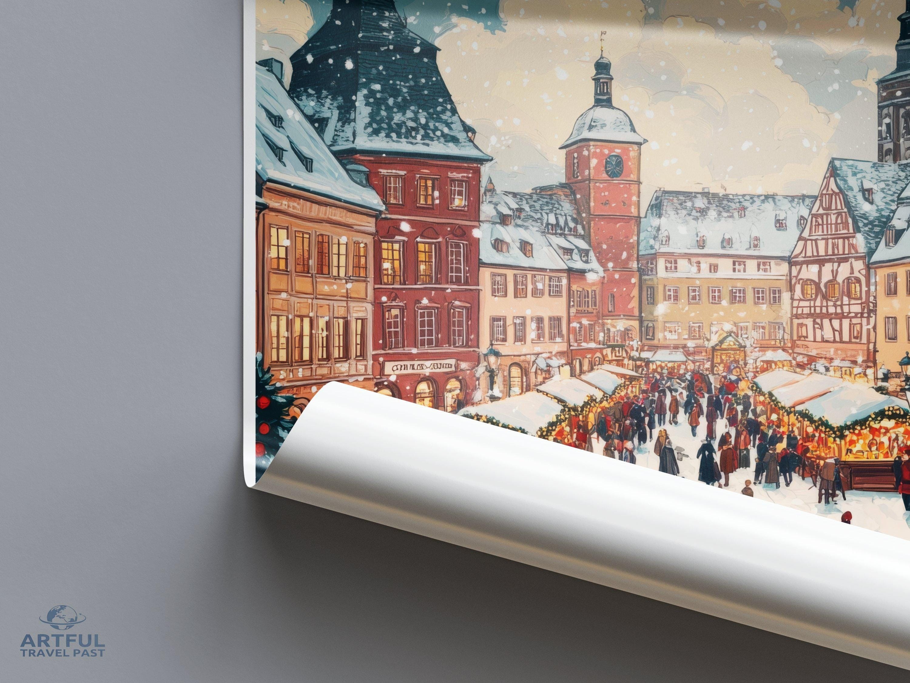 Bamberg Poster - Germany Wall Art