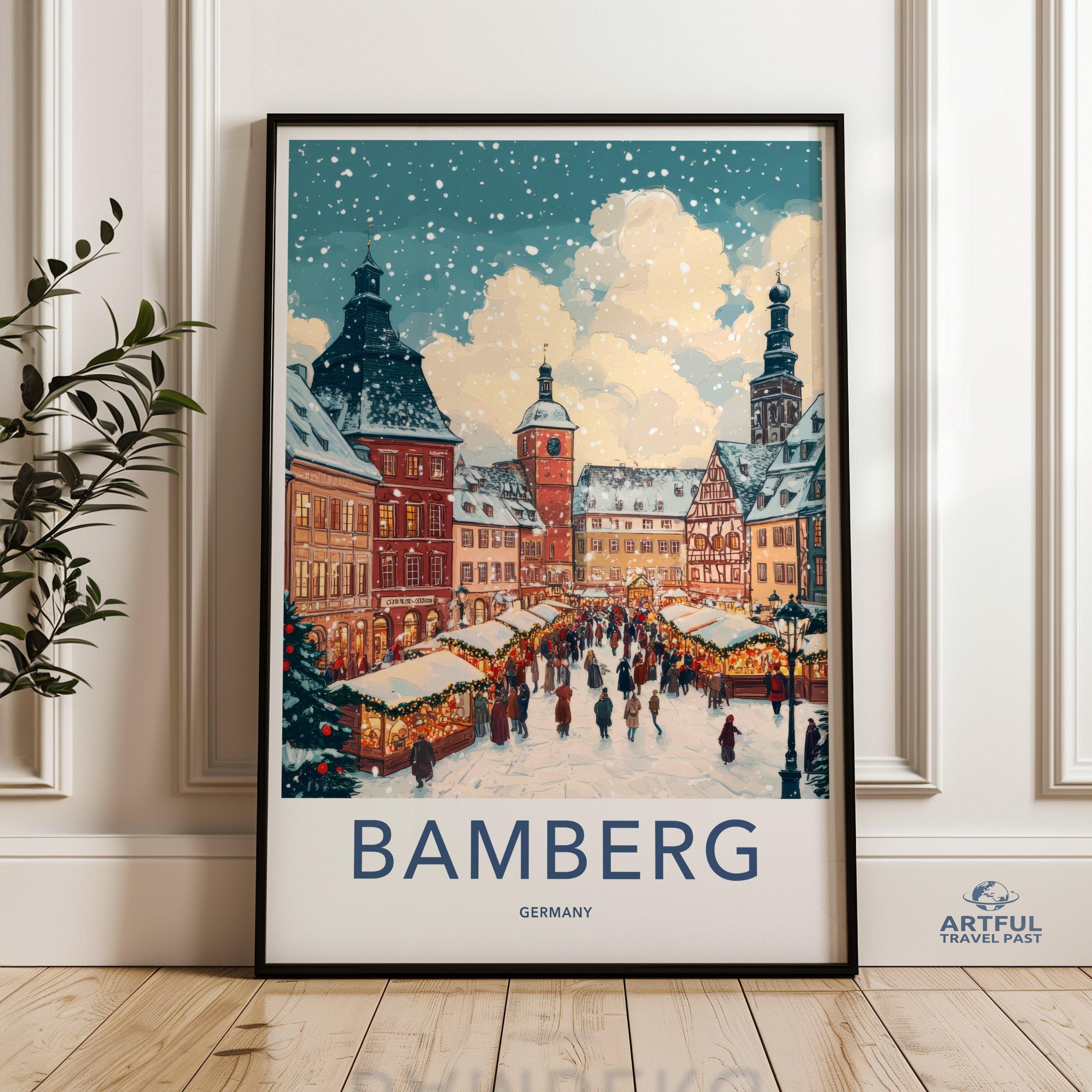 Bamberg Poster - Germany Wall Art