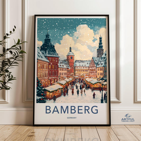 Bamberg Poster - Germany Wall Art