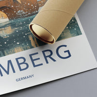 Bamberg Poster | Germany Wall Art | Europe Decor
