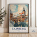Bamberg Poster | Germany Wall Art | Europe Decor