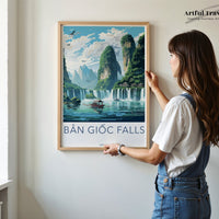 Ban Gioc Poster - Vietnam Wall Art
