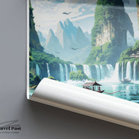 Ban Gioc Poster - Vietnam Wall Art