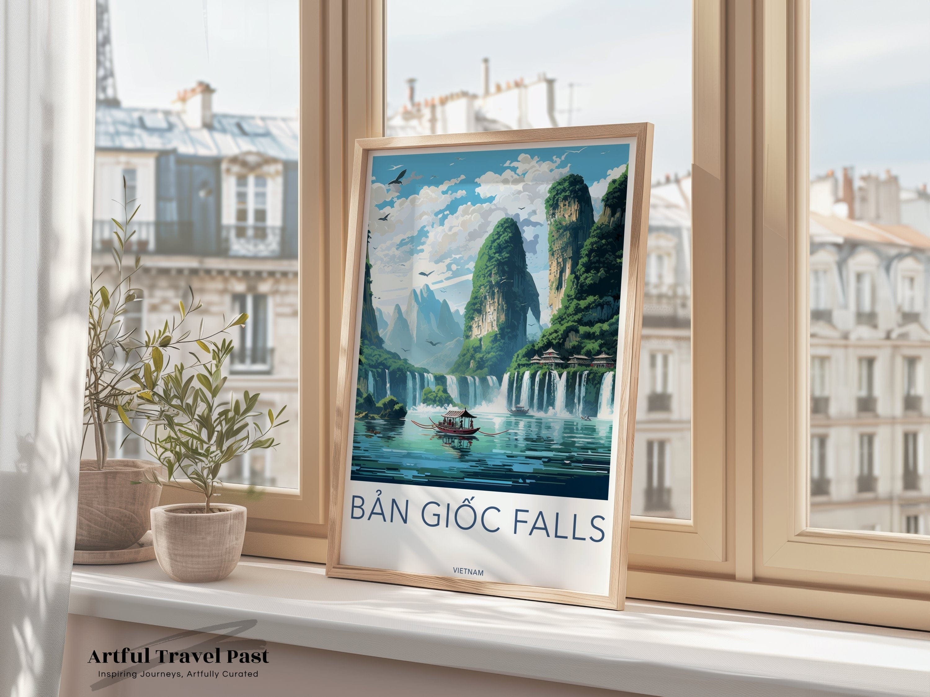 Ban Gioc Poster - Vietnam Wall Art