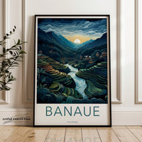Banaue Poster - Philippines Wall Art