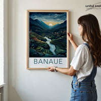 Banaue Poster - Philippines Wall Art