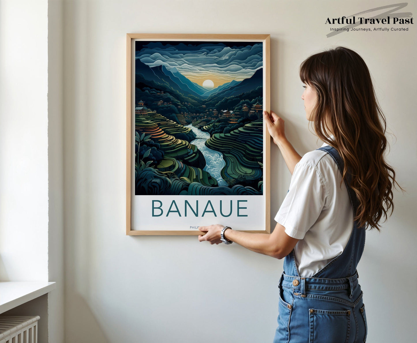 Banaue Poster - Philippines Wall Art