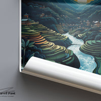 Banaue Poster - Philippines Wall Art