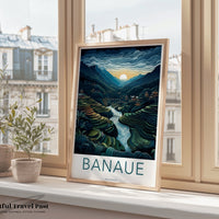 Banaue Poster - Philippines Wall Art