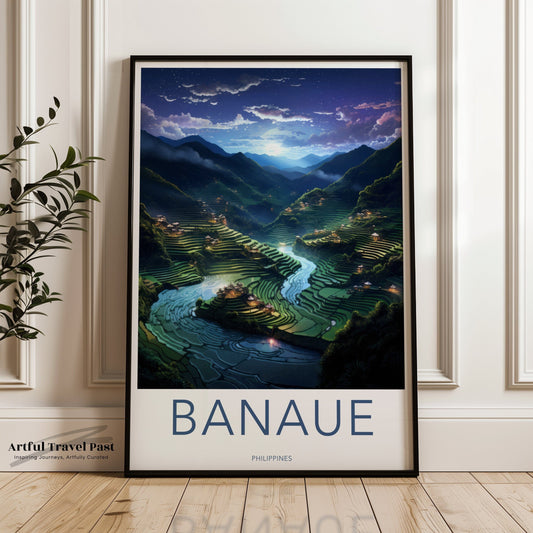 Banaue Poster - Philippines Wall Art