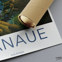 Banaue Poster | Philippines Wall Art | Asia Decor
