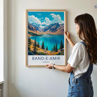 Band-e-Amir Afghanistan Poster
