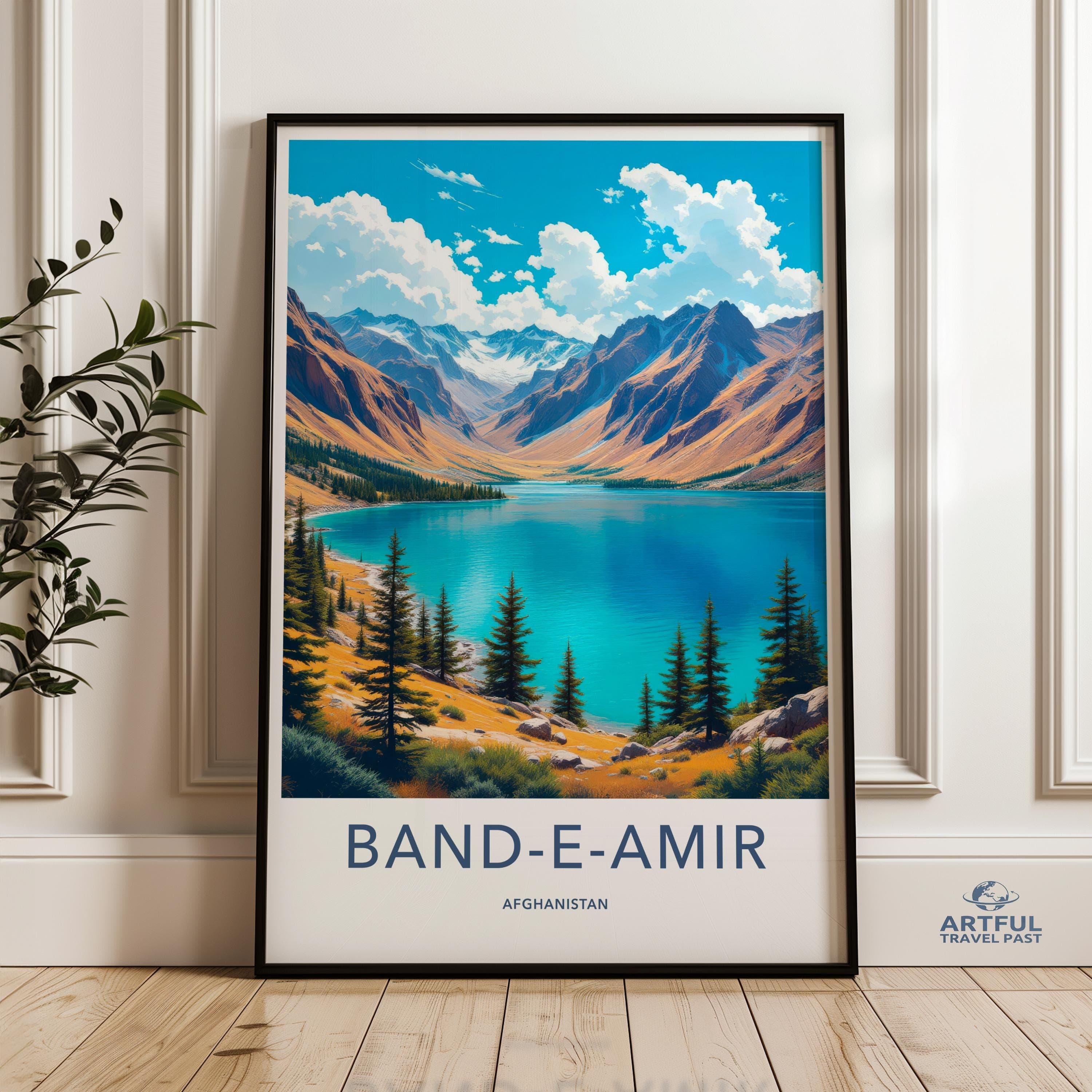 Band-e-Amir Afghanistan Poster