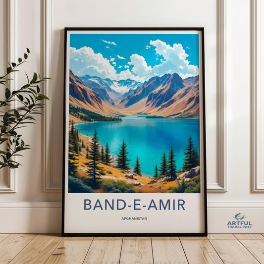 Band-e-Amir Afghanistan Poster