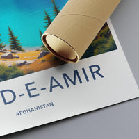 Band-e-Amir Afghanistan Poster