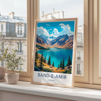 Band-e-Amir Afghanistan Poster