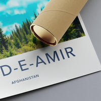 Band-e-Amir National Park Poster