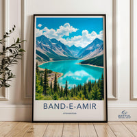 Band-e-Amir National Park Poster