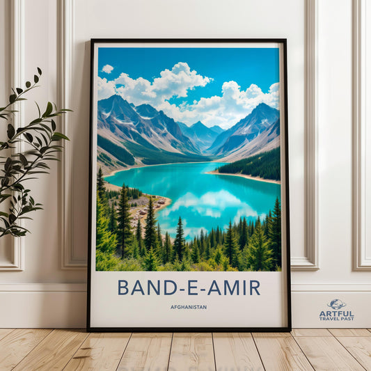 Band-e-Amir National Park Poster