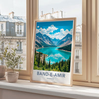 Band-e-Amir National Park Poster