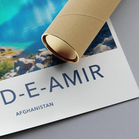 Band-e-Amir Poster - Afghanistan National Park