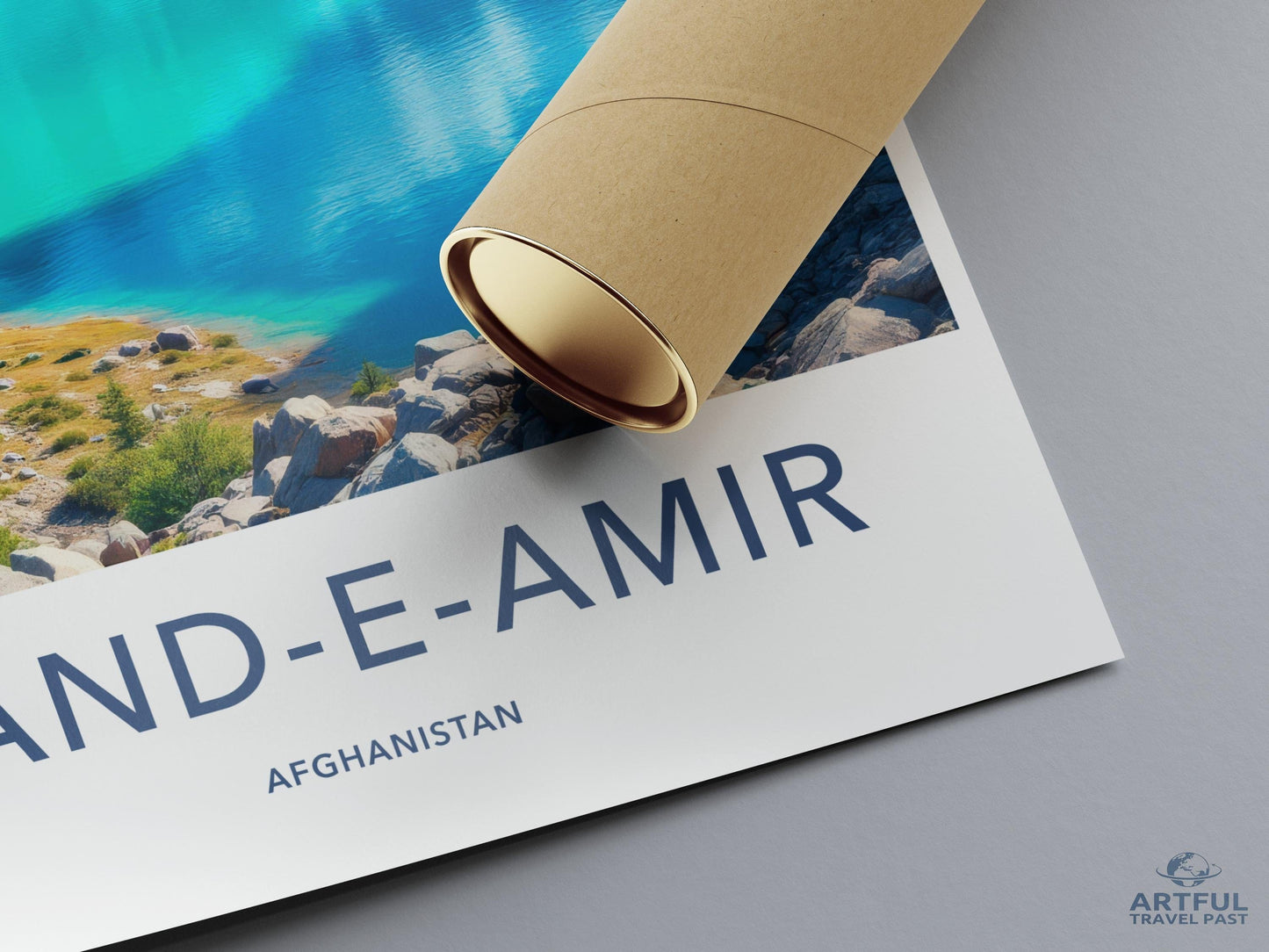 Band-e-Amir Poster - Afghanistan National Park