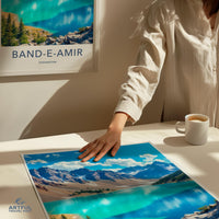 Band-e-Amir Poster - Afghanistan National Park