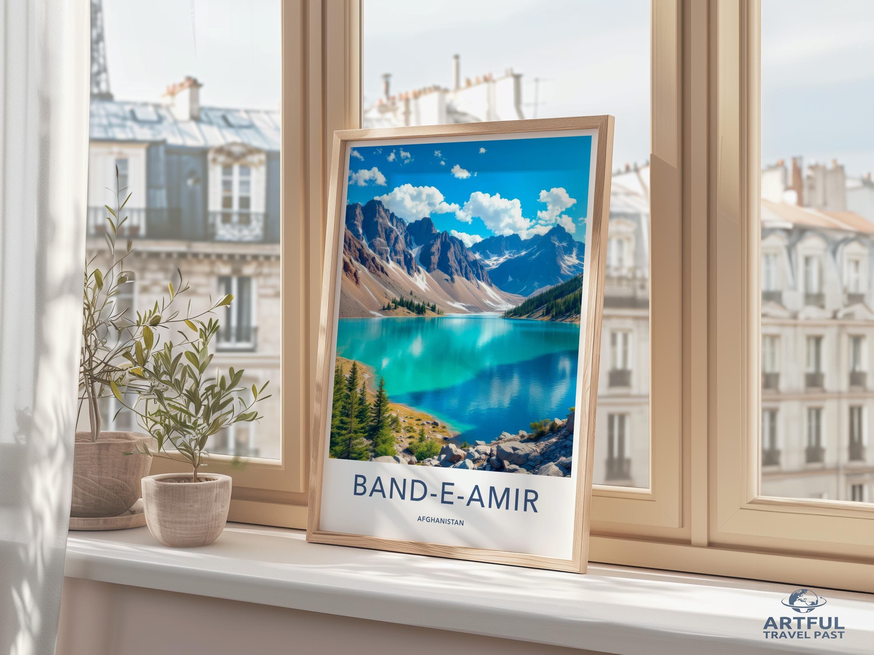 Band-e-Amir Poster - Afghanistan National Park