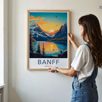 Banff National Park Poster
