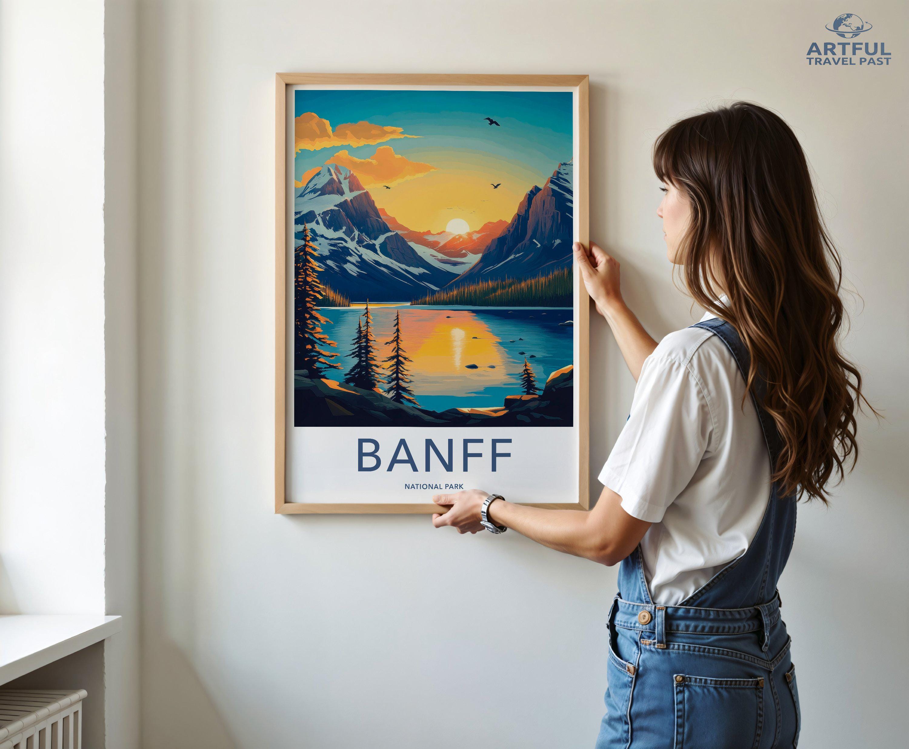 Banff National Park Poster