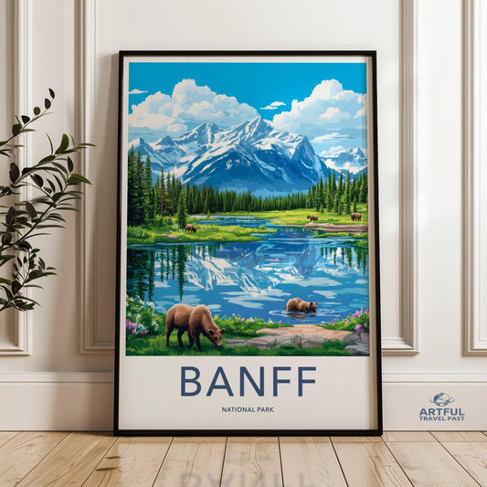 Banff National Park Poster