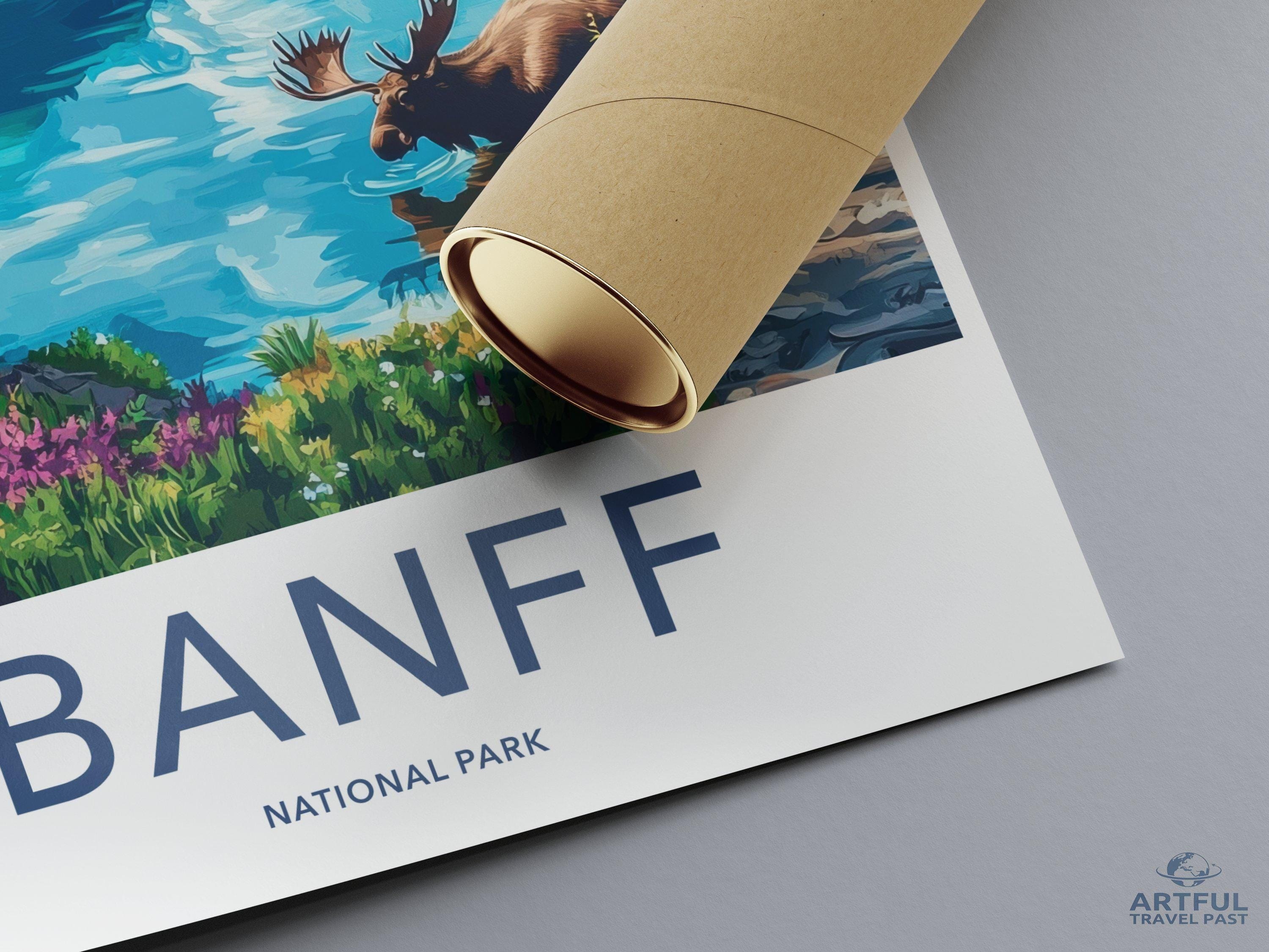 Banff National Park Poster | Alberta Wall Art