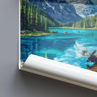Banff National Park Poster - Alberta Wall Art