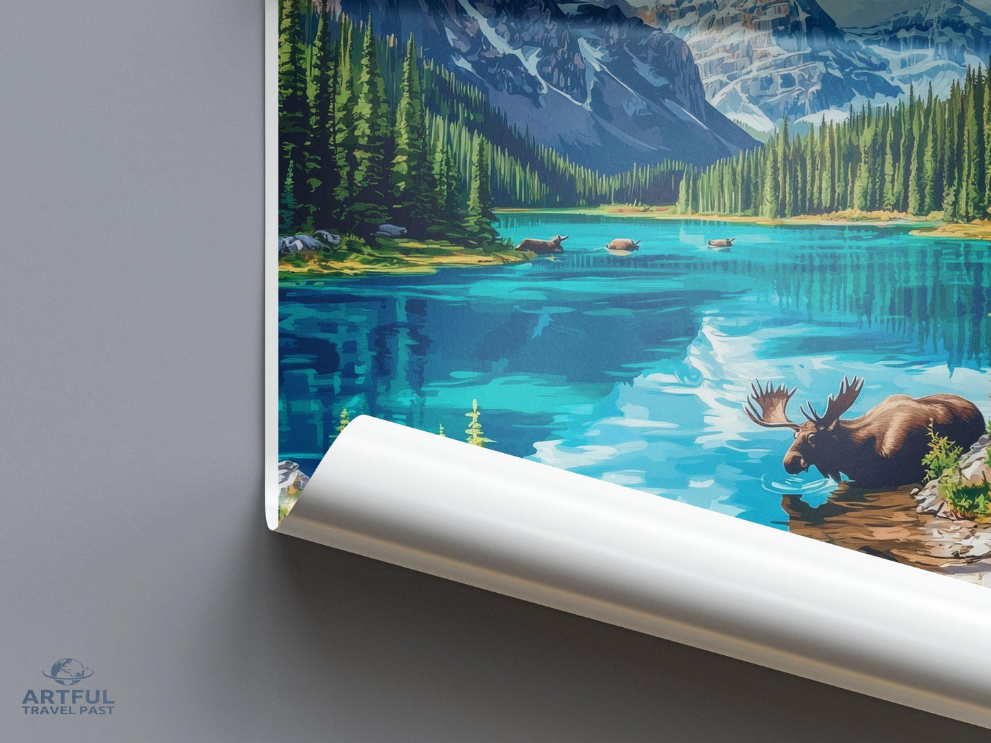 Banff National Park Poster - Alberta Wall Art