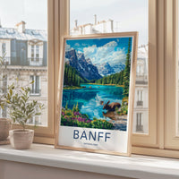 Banff National Park Poster - Alberta Wall Art