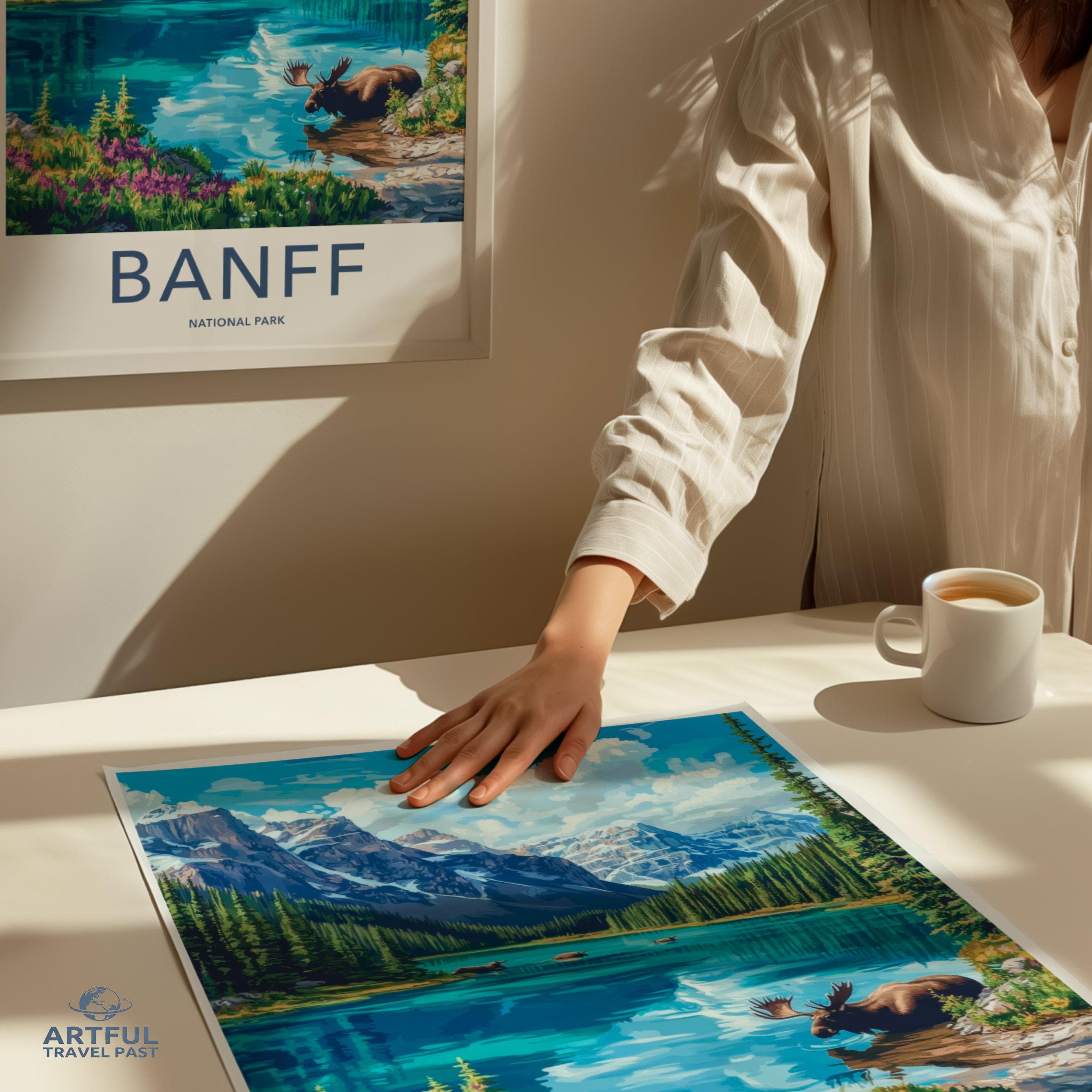 Banff National Park Poster | Alberta Wall Art