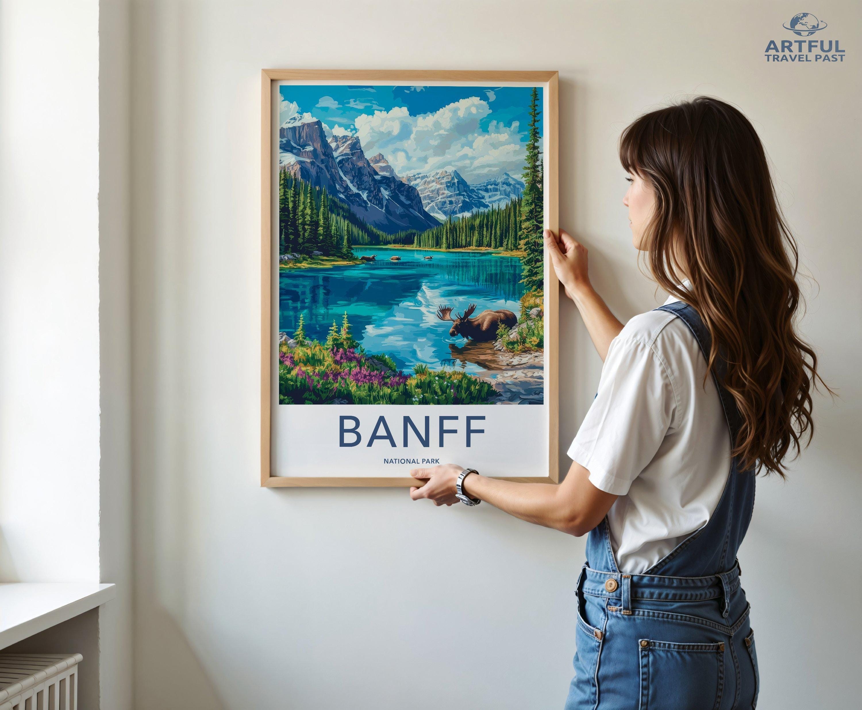 Banff National Park Poster | Alberta Wall Art