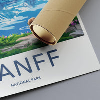Banff National Park Poster | Alberta Wall Art