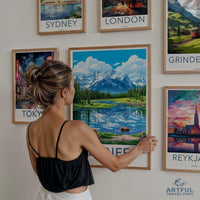 Banff National Park Poster | Alberta Wall Art